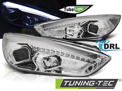 FOCUS MK3 15-18 CHROME DRL LED