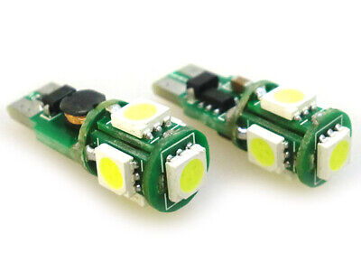 Lampada Led Luci Posizione Canbus Pro T10 W5W 5 Smd 12V No Errore <p