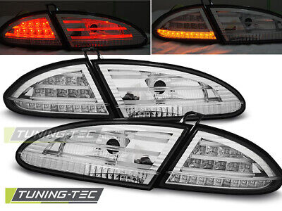 LED TAIL LIGHTS CHROME fits LEON 06.05-09