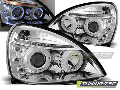 CLIO II 06.01-09.05 ANGEL EYES CHROME