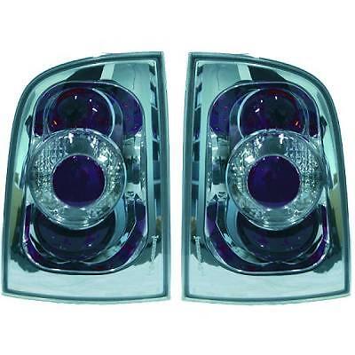 Coppia fari fanali posteriori TUNING OCTAVIA 01-10 wagon cromati