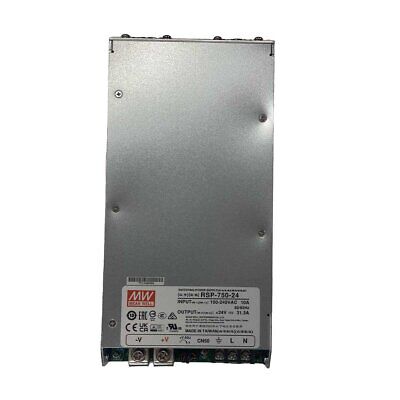 <p>MeanWell RSP-750-24 Alimentatore Led 750W 24V 31,3A Senza Ventola Input 220V