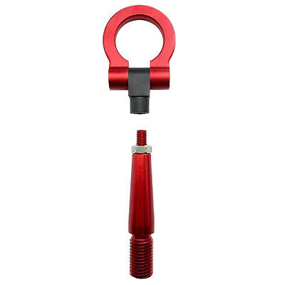 Gancio traino rosso Filetto diam.24mm lunghezza perno 150mm totale 237mm peso