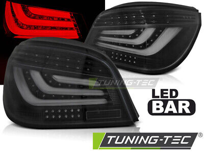 LUCI POSTERIORI A BARRA A LED NERE per BMW E60 LCI 03.07-12.09