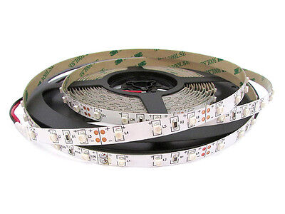 Bobina Led Biadesivo 5 Metri 300 SMD 3528 DC 12V Bianco Freddo Senza Silicone DC