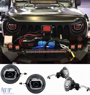 Adatto per Wrangler JK (2007-2017) HID fari bi-xeno