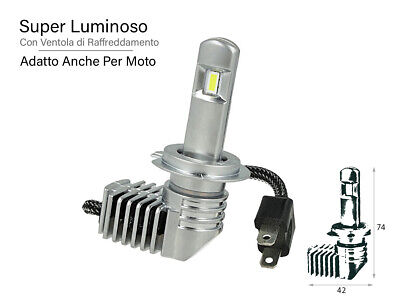 Kit Full Led All In One Canbus H7 30W 12V 24V Per Auto Moto Scooter Camion Bian