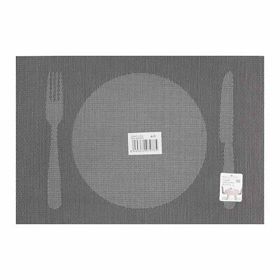4 Pezzi Tovagliette in PVC+Poliestre Antiscivolo Impermeabilie Resistente al