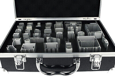 Kit Espositore Campioni Profilati Alluminino e Diffusore Con Valigetta Totale 3