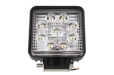Faro di Profondita Led Quadrato 12V 24V 27W