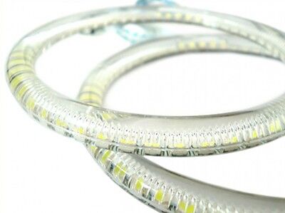 Coppia nr 2 pezzi ANELLI Angel Eyes Ring Anello Led Diametro 76mm super luminos