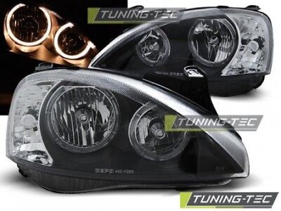 Coppia Fari Fanali Tuning CORSA C 11.2000 > 09.2006 ANGEL EYES Neri