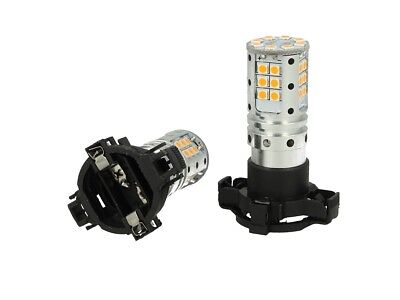 COPPIA Lampade Led PY24W Canbus Arancione Per Frecce Anteriore R8 X3 X5 X6 Z4
