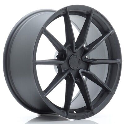 JR Wheels SL02 18x8,5 ET20-45 5H BLANK Canna di Fucile Opaco