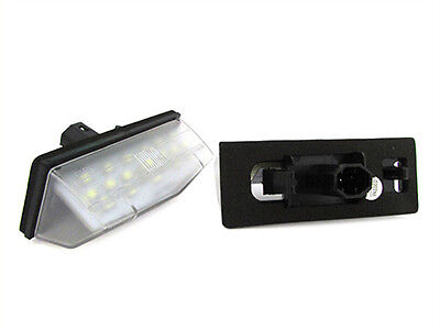 Kit Set Luci Targa Led Prius Z30 Dopo il 2009 Bianco Canbus No Errore