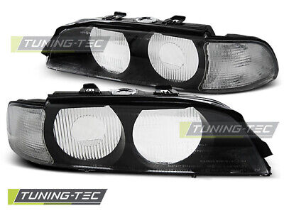 FANALI NERI BIANCHI D2S per E39 95-00
