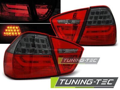 LED BAR TAIL LIGHTS RED SMOKE fits E90 03.05-08.08
