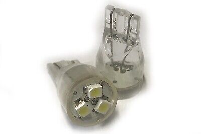 Coppia 2 Lampade Led T10 Con 3 Smd 3528 Colore Bianco Freddo 6000K 12V 0,2W <p>