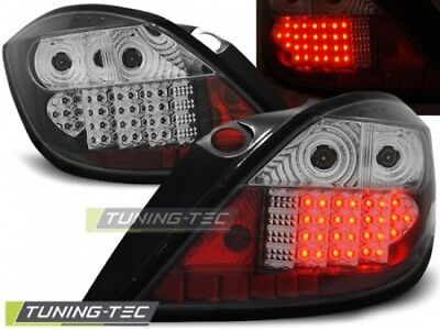 Coppia Set Kit Fari Fanali Posteriori Tuning H 03.04-09 5D Nero LED