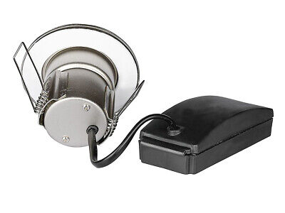 Faretto Led da Incasso Dimmerabile 5W 3000K Colore Nichel Satinato IP65 Resiste