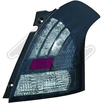 Coppia set fari fanali posteriori TUNING SWIFT 05-10 LED interno nero fum