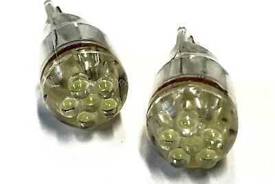 Coppia 2 Lampade Led T10 Con 6 F3 Colore Bianco Freddo 6000K 12V 0,2W <p>