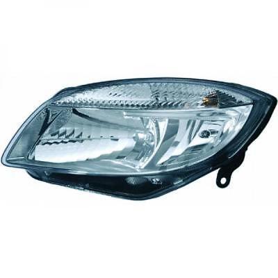 Faro fanale anteriore sinistro FABIA ROOMSTER 2006-03/2010 H4 con motorino
