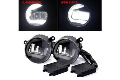 Fari Led Fendinebbia 15W Luce Di Marcia Diurna Forma L 7W 3,5 Pollice Per