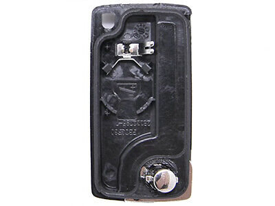 Guscio Chiave Telecomando 2 Tasti Con Lama HU83 Batteria In Custodia Senza