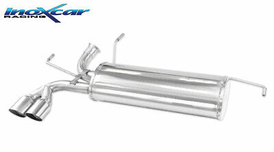 206 RC 2.0 16V 177cv) --2006 Posteriore con uscita 2 x diam. 80 RACING