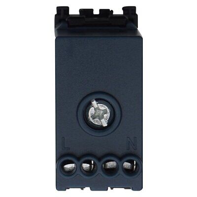 ETTROIT Suoneria 220V 6A Colore Nero Compatibile Con Vimar Arke