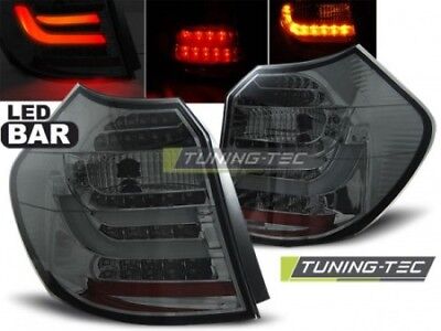 Coppia Fari Fanali Posteriori Tuning E87/E81 09.07-11 LCI Fume' LED BAR