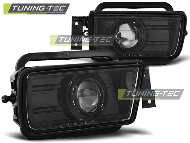 FOG LIGHTS BLACK fits BMW E34 02.88-12.95