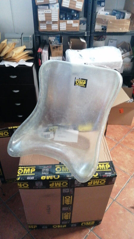 -OFFERTA- Sedile kart in VTR semitrasparante  OMP racing MISURA 31