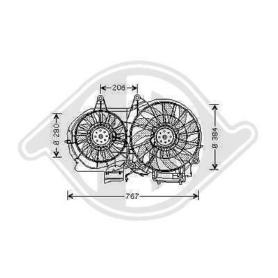 Elettroventola radiatore A4(8E) 11/2000