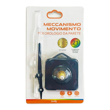 Orologio con Movimento al Quarzo Silenzioso Lancette Semplici Lunghezza Mano