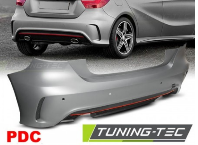 Paraurti posteriore Tuning Classe A W176 2012-> 2015 Stile AMG Sport