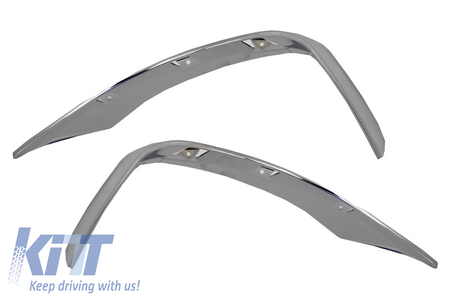 Paraurti anteriore Splitters Fins Benz W222 Classe S S65 AMG Design (20