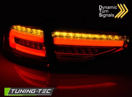 Coppia Fari Fanali Posteriori Tuning Fumé A4 B8 12-15 SEDAN Berlina per OEM bulb