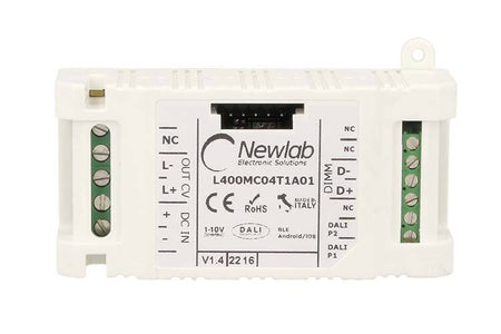 Newlab Led Dimmer PWM 12A Dimmerabile Tramite Bluetooth Pulsante N.O. 0-10V
