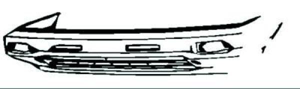 Paraurti anteriore ACCORD 83-85