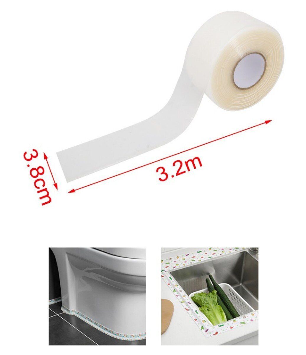 Nastro Adesivo Sigillante Antimuffa 38mm X 320cm Trasparente <ul><li>Il nostro