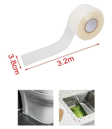 Nastro Adesivo Sigillante Antimuffa 38mm X 320cm Trasparente <ul><li>Il nostro