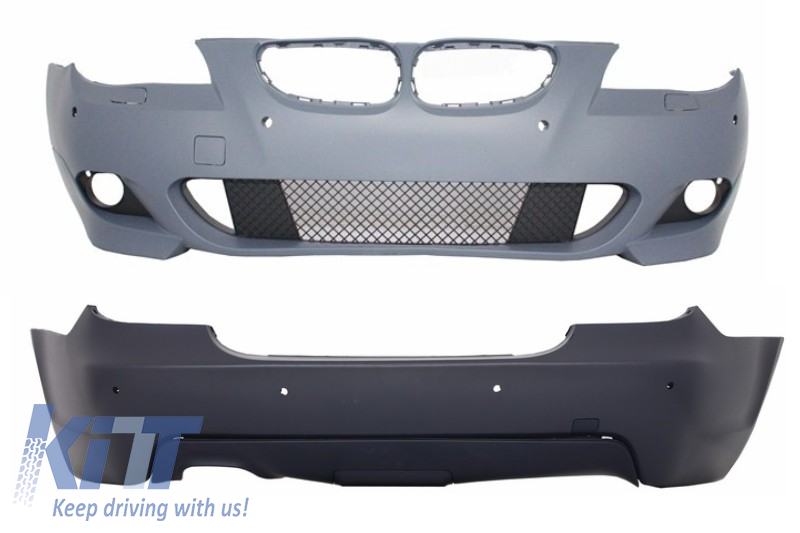 Paraurti anteriore e paraurti posteriore con PDC 18 millimetri Serie 5 E60