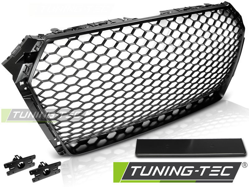 Calandra Griglia Mascherina Anteriore TUNING A4 B9 2015 ->> nero opaco