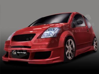 Paraurti anteriore C2 VTS/VTR 2003-> Tuning