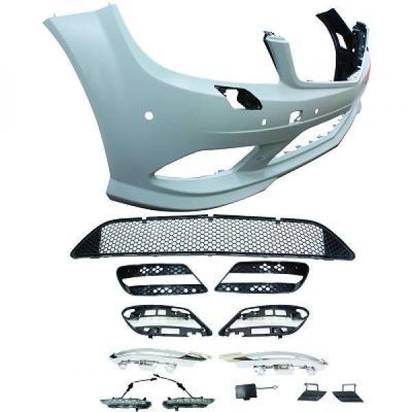 Paraurti anteriore sportivo TUNING ClasseC W204 01.07-03.11 berlina wag