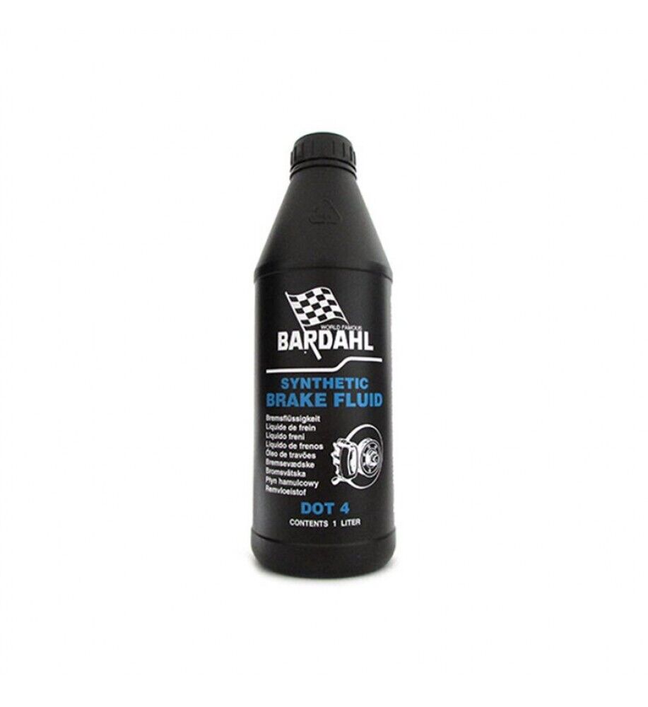 Bardahl DOT 4 Olio Fluido Liquido Freni 100% Sintetico Spec FMVSS boccetta 250ml