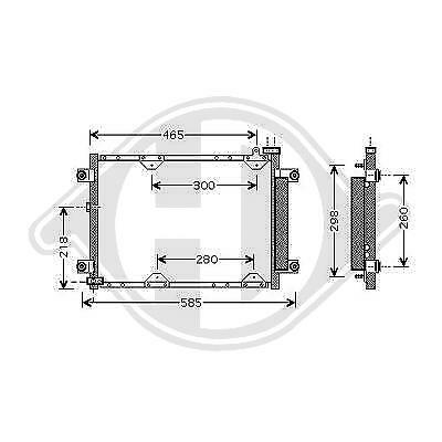 Condensatore clima GRAND VITARA 03/1998 1.6/2.0