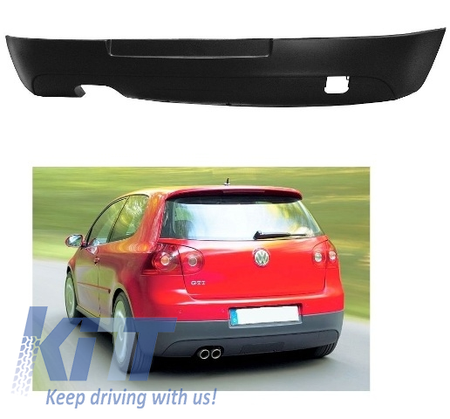Paraurti posteriore Estensione Volkwagen Golf V (2003-2007) Guardare GTI